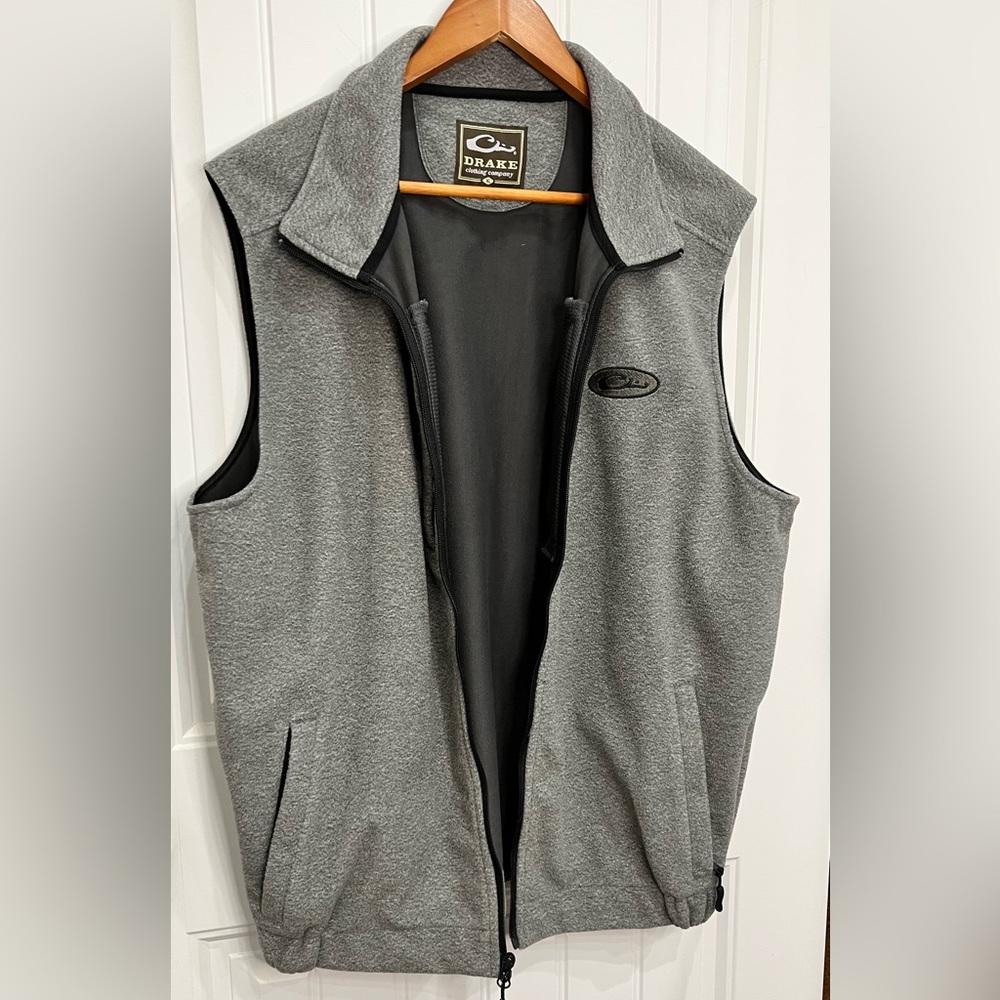 Men’s Drake vest, XL, Green Heather